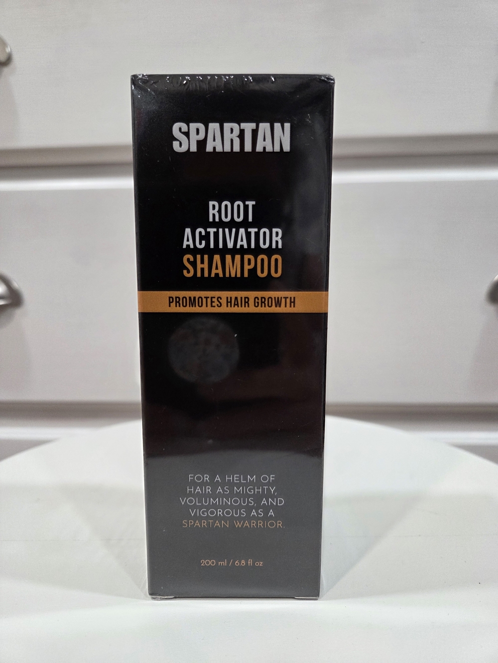 New In Box Spartan Root Activator Shampoo - Black